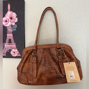 Patricia Nash handbag map print